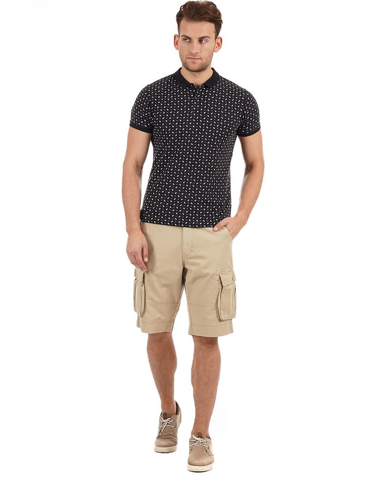 Flying Machine Men Casual Wear Solid Shorts